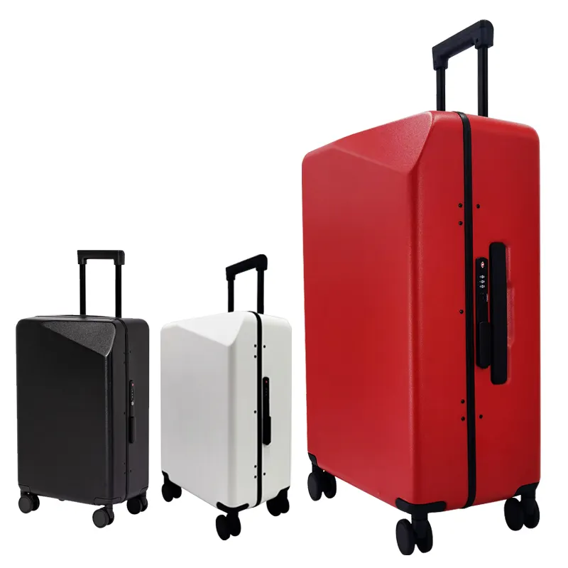 Customized Color Luxury Smart Design 360 Degree Wheels Hard Case Suitcase Luggage