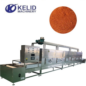 Mesin Pengering steril, Mesin Pengering sterilisasi, bubuk bumbu Microwave, sabuk lorong industri - Product Image 4