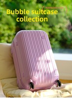 Valise à roulettes unisexe de 20 pouces, matériau ABS+PC, serrure TSA, port USB, étanche, antivol, silencieuse, résistante aux chutes, modèle 2488