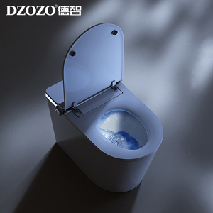 Inodoro Inteligente S002 Completamente Automático con Bidé Integrado, de Cerámica, con Descarga Automática, para Baño, Montado en el Suelo, en Venta - Product Image 4