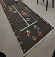 Système d'analyse de la marche avec tapis de pression plantaire haute précision, 6144 capteurs, mesure plantaire en temps réel à 300 ips, réadaptation clinique