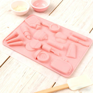 Moule en silicone créatif de qualité alimentaire FDA/LFGB, écologique, pour extérieur, outils de pâtisserie, mousse, DIY, biscuits, gâteaux, chocolat, OEM/ODM - Product Image 5