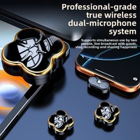 Microphone cravate omnidirectionnel à condensateur SX98 avec suppression du bruit par IA, sans fil 2.4G, réponse en fréquence 100Hz-20kHz pour le direct