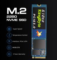 NVME M.2 SSD pour PC 3e génération PCIE3 2000 Mo/s Vitesse de lecture Disque SSD interne Disponible Tailles 1 To 512 Go 128 Go Certifié Rohs