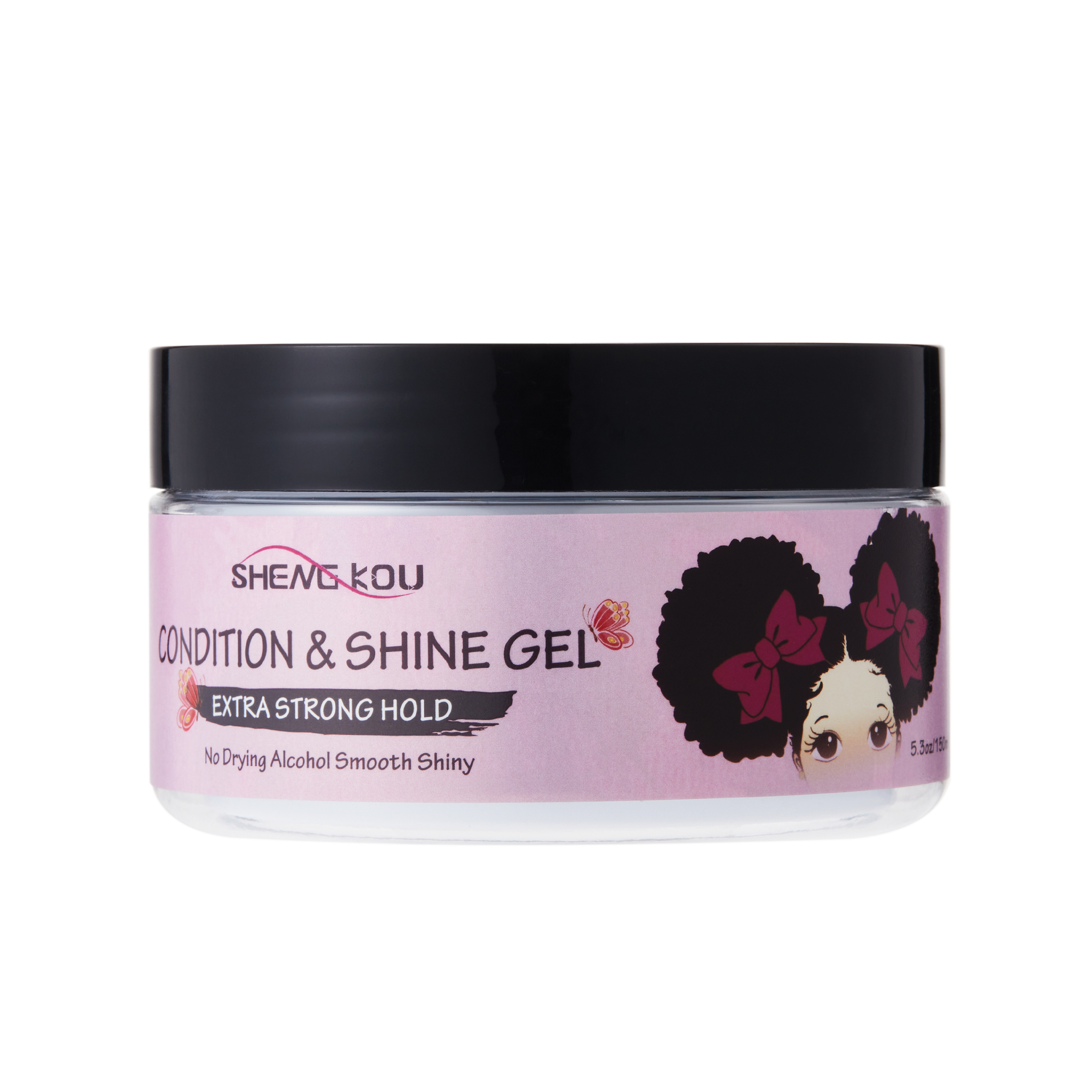 GEL CONDITION &amp; SHINE-TENUE EXTRA FORTE 5.3oz/150ml