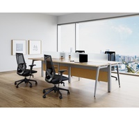 Meubles de bureau modulaires, cloison de séparation de bureau, table de poste de travail, bureau de direction ergonomique moderne, bureau de travail informatique