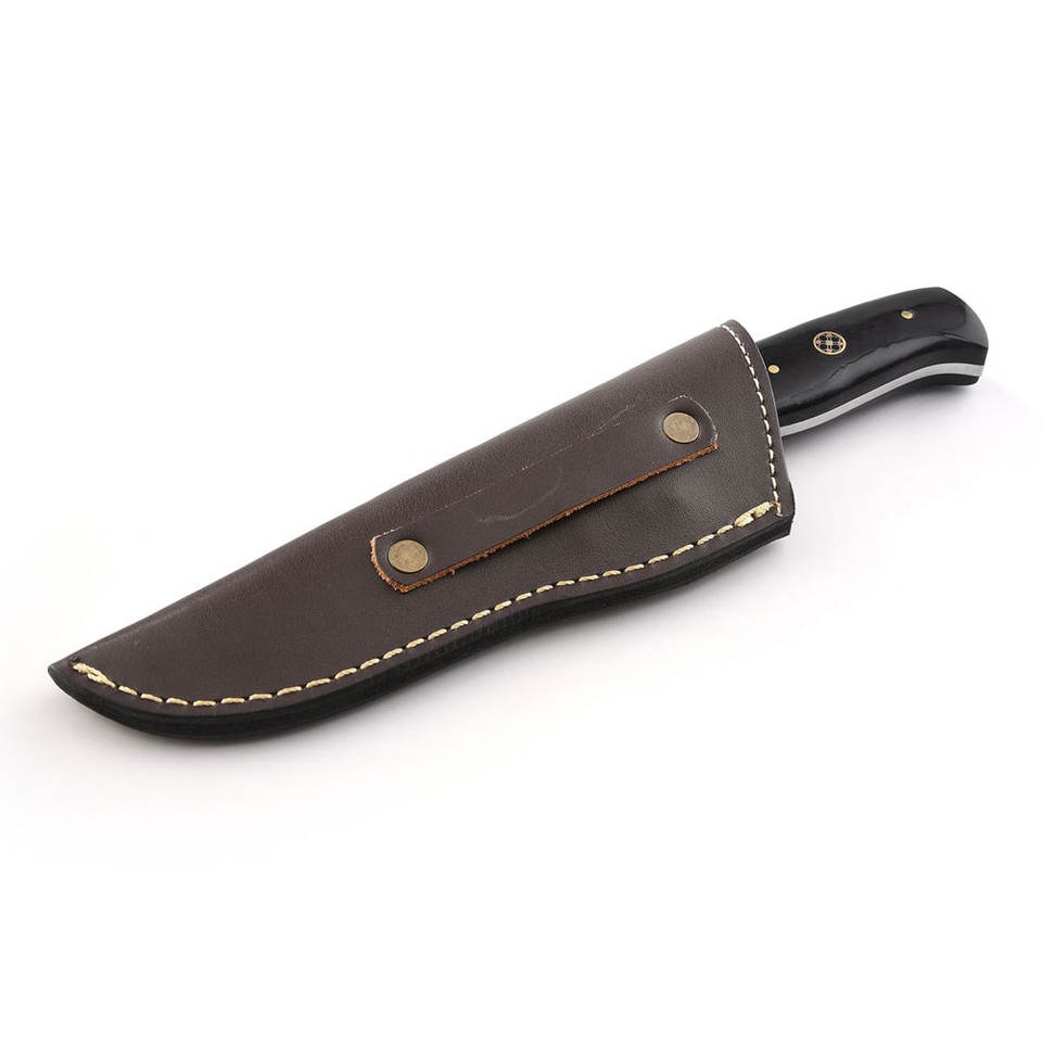 Professional Industrial Grade Damascus Steel Hunting Skinner Knife 100% ...