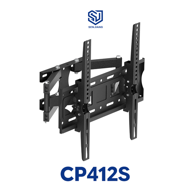 Wholesale Custom Cold Rolled Steel Anti-slip Adjustable Full Motion TV Wall Mount Bracket for LED/LCD Plasma Tv Stands 400*400mm