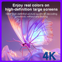 Vidéoprojecteur LCD 250 lumens 1080p HY700 PRO 4k android BT wi-fi extérieur home cinéma conférence projection projecteur intelligent