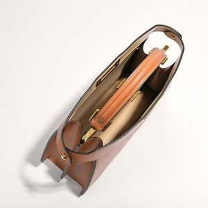 Nouveau Sac à Main Femme 2026 en Cuir Véritable de Vachette, Style Royal Sister, Sac Bandoulière Zippé Décontracté - Product Image 4