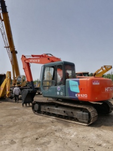 รถขุดตีนตะขาบ EX120มือสองจากญี่ปุ่น12Ton ประสิทธิภาพสูงขายดี - Product Image 6