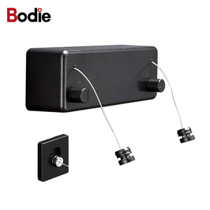 Corde à <span class=keywords><strong>linge</strong></span> invisible rétractable à <span class=keywords><strong>linge</strong></span> murale populaire et peu encombrante 4.2 mètres avec corde réglable - Product Image 1
