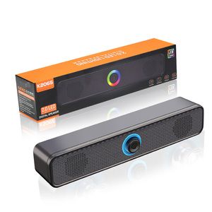 RGB LED Kép Stereo Máy Tính Để Bàn Máy Tính Âm Thanh Loa Có Dây Cho <span class=keywords><strong>Bluetooth</strong></span> Âm Nhạc Trò Chơi Nhà Máy Tính Xách Tay Tương Thích Loa Máy Tính - Product Image 2