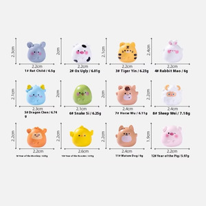 Figuras <span class=keywords><strong>de</strong></span> Resina <span class=keywords><strong>de</strong></span> Animales Redondos y Lindos, Miniaturas <span class=keywords><strong>de</strong></span> Mascotas <span class=keywords><strong>de</strong></span> Dibujos Animados para Decoración <span class=keywords><strong>de</strong></span> Escenas DIY en Escritorio, Micropaisajes <span class=keywords><strong>de</strong></span> Musgo - Product Image 2