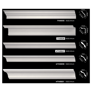 <span class=keywords><strong>Moulure</strong></span> de <span class=keywords><strong>plafond</strong></span> en polyuréthane PU, légère, facile à installer, qualité export, avec détecteur d'<span class=keywords><strong>angle</strong></span>, <span class=keywords><strong>moulure</strong></span> couronnée - Product Image 1