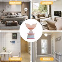 Organisateur de sachets de thé matcha en bois à 3 niveaux détachable avec séparateur pour salon et derrière les portes/murs