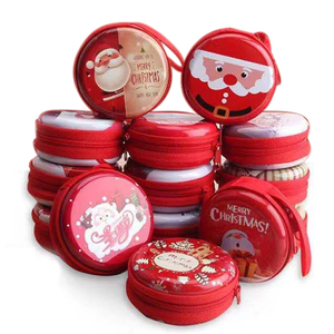 Emballage de noël sous forme d'étoile en couleur, Mini Mini cercle, boîte en étain, bonbon à la menthe, mignon, décoratif, personnalisé, <span class=keywords><strong>pour</strong></span> cadeau imprimé - Product Image 1