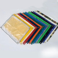 Litong – bâches en pvc pour l'extérieur, résistantes à l'eau, 550g/m2, noires, 30x40, pour camion