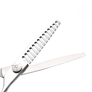 Hairdressing Scissors 6 Inch Thinning Shears 440C Stainless Steel Sharp Blade Right Handed Long Handle For Haircutting - Product Image 1