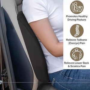 Car Headrest & Lumbar Support Set, Ergonomic Memory Foam Pillow for Neck Back Pain, Adjustable Non-Slip - Product Image 3