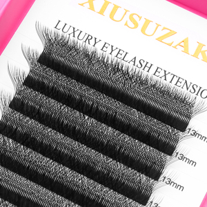 XIUSUZAKI W V Y Shape <strong>Volume</strong> Individual L/LU/M/C/D/CC <strong>Curl</strong> 3d 4d 5d 6d 7d 8d Clover Lashes Private Label Eyelash Extension - Product Image 3