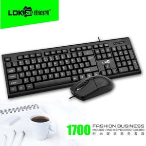 LDK Wired Keyboard Mouse Combo 104 <b>Keys</b> <b>USB</b> English Gaming Office Set - Product Image 4
