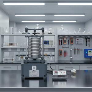 เครื่องทดสอบตะแกรงทราย SSZ Shaker สำหรับวัดขนาดอนุภาคของวัสดุขึ้นรูป เครื่องทดสอบการกรองทราย - Product Image 2