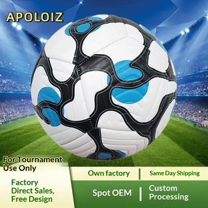 Balón de Fútbol Profesional Tamaño 5, de Cuero PU, de Playa, de Marca, Tienda de Fútbol, Balón de Fútbol Impecable, Artículos de Fútbol - Product Image 3