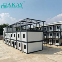 Villa modulaire préfabriquée AKAY, maisons modulaires préfabriquées, résistantes au vent et aux tremblements de terre, mini-maison pour hôtel, appartement
