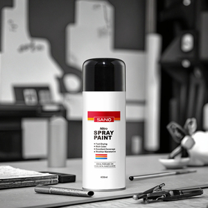 Pintura en Aerosol SANVO 2025, Pintura Personalizable para Autos y <span class=keywords><strong>Madera</strong></span>, 12oz, Colorida, <span class=keywords><strong>Blanca</strong></span>, Negra, Líquida, Nueva, Nitrocelulosa, <span class=keywords><strong>Laca</strong></span> para Guitarra - Product Image 1