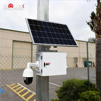 Kit de surveillance CCTV solaire BIGLUX avec intelligence artificielle pour la surveillance à distance