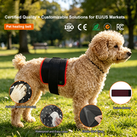 Appareil de luminothérapie infrarouge rouge pour animaux, rechargeable, double longueur d'onde 660nm 850nm, LED enveloppante pour la récupération musculaire des chiens, chats et chevaux