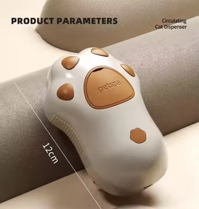 Brosse de toilettage électrique 3-en-1 USB pour chats et chiens, en ABS, en forme de mangue, avec fonction vapeur - Product Image 2