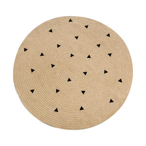 <span class=keywords><strong>Alfombra</strong></span> circular para gatear para niños, sala de estar, dormitorio, manta de noche, <span class=keywords><strong>alfombra</strong></span> minimalista Nórdica - Product Image 6