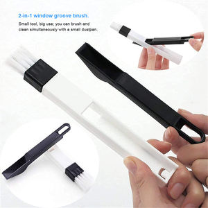 Professional <b>Window</b> Groove Brush <b>Set</b> Ergonomic Hold Strong Power for Kitchen Sink Stove Range Hood - Product Image 5