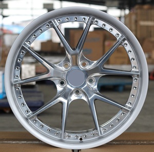 Nuevas Llantas de Aleación de Aluminio Forjado de 19 Pulgadas, de Dos Piezas, Ajuste Universal, Modelo Shanghai 11, Suministro Directo del Fabricante - Product Image 1