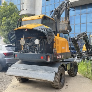 Excavadoras de Ruedas Usadas HYUNDAI HW60 de 6 Toneladas, Originales de Corea del Sur, en Venta - Product Image 3