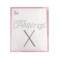 GALAXY Creative DRAWings X, Nuevo Software Automático de Diseño de Bordados Digitalizados para Máquinas de Bordar con Lentejuelas/Vestidos/Abayas