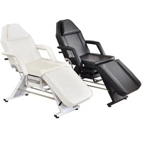 Vente en gros de chaises professionnelles multifonctionnelles modernes pour salon de beauté Lit de beauté pliable et réglable Tables de massage Lit de tatouage