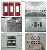 Cabine de peinture à infrarouge QX Factory en promotion – Cabine de pulvérisation automobile, cabine de peinture pour voitures, cabine de retouche automobile