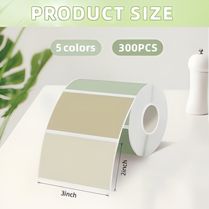 Etiquetas Térmicas Autoadhesivas Personalizadas ODM para Uso Industrial y Doméstico, Etiquetas de Códigos de Barras, Direcciones de Envío, Etiquetas Térmicas Económicas - Product Image 1