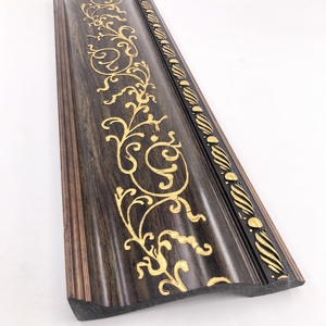 160mm large antique en relief populaire <span class=keywords><strong>grande</strong></span> taille design moulure de <span class=keywords><strong>corniche</strong></span> de <span class=keywords><strong>plafond</strong></span> plinthe bâtons lignes de grain de bois - Product Image 3
