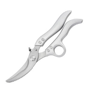 กรรไกรครัวสแตนเลสอย่างดี ตัดกระดูกไก่ ขอดเกล็ดปลาอเนกประสงค์ ผลิตที่เมืองหยางเจียง - Product Image 2