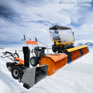 Machine à déneiger à essence à vente chaude, petite balayeuse de patio extérieure, efficace, à entraînement automatique, balayeuse à neige - Product Image 2