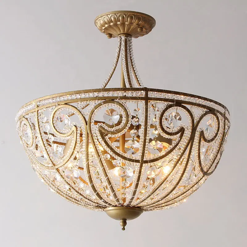 Italian Home Ceiling Lamp Decorative Living Room Dining Room Villa Hotel Crystal Modern Light