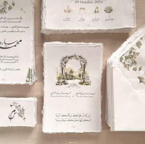 Papel de algodón reciclado hecho a mano A4 A5 A6 tamaño colorido hoja de papel para manualidades impresión Offset dibujo bocetos invitación de boda - Product Image 6
