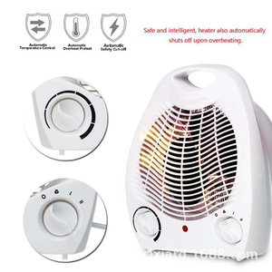 Riscaldatore Elettrico Verticale Compatto a Doppia Modalità (Freddo/Caldo); Ventilatore a 5 Velocità a Riscaldamento Rapido per Uffici/Dormitori; Risparmio Energetico 10 Home - Product Image 4