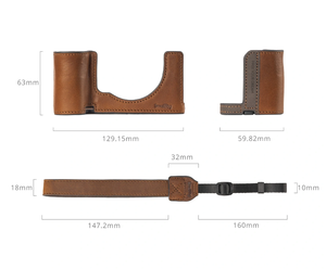 ชุดเคสหนังกล้อง5015ขนาดเล็กสำหรับ <span class=keywords><strong>Sony</strong></span> <span class=keywords><strong>Alpha</strong></span> 7C <span class=keywords><strong>II</strong></span>/<span class=keywords><strong>Alpha</strong></span> อุปกรณ์เสริมระดับพรีเมียม7CR - Product Image 3