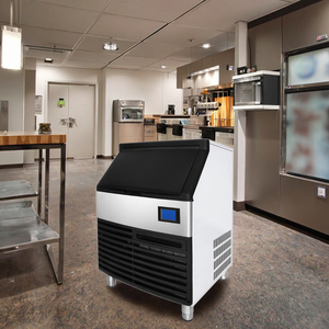 Machine à glaçons commerciale électrique en acier inoxydable pour comptoir de bar, 80 kg par jour, pour maison, <span class=keywords><strong>garage</strong></span>, hôtel, restaurant - Product Image 6