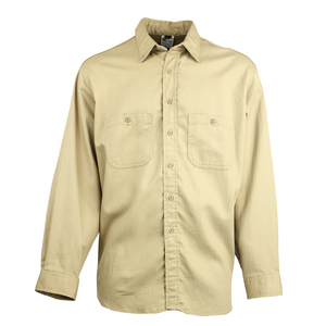 قميص قطني مضاد للساكنة مقاوم للحريق من <span class=keywords><strong>FR</strong></span> ، ملابس سلامة متوافقة مع EN ، وen ، وnfpa - Product Image 2